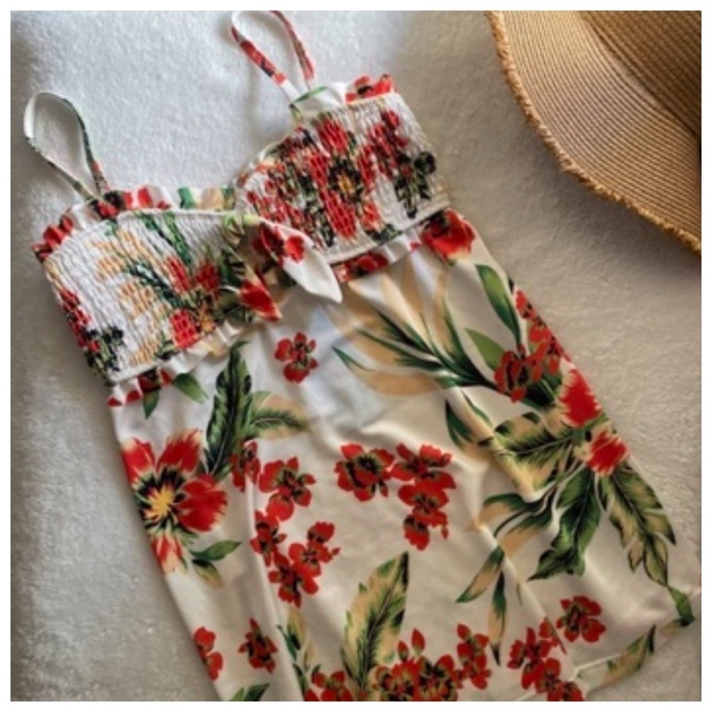 Unique 21 Floral Maternity Tankini Top - Picture 2 of 12